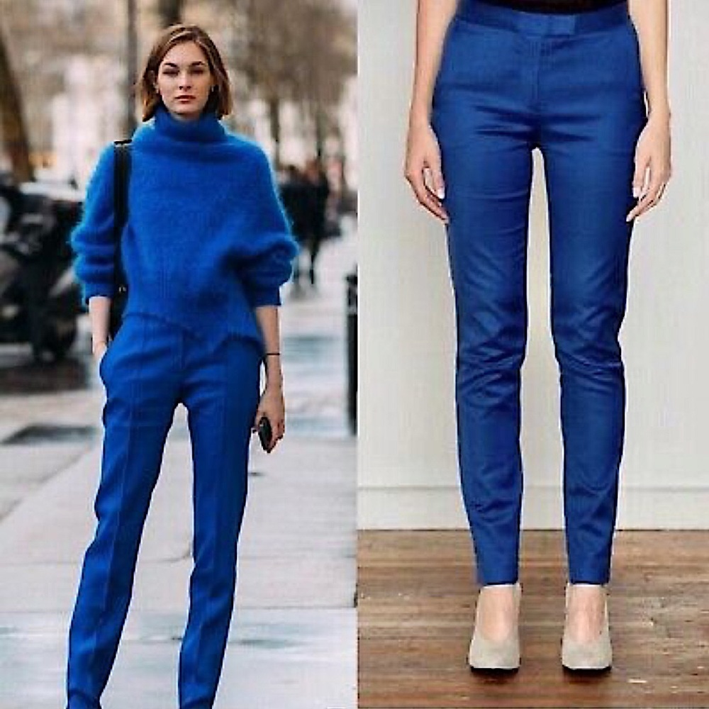T by ALEXANDER Trousers in Blue SZ S
